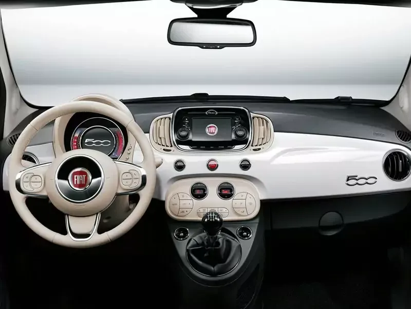 Miniature: Habitacle et tableau de bord fiat 500