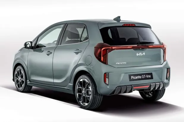 Miniature: Vue arrière et coffre kia Picanto